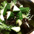 もぐドン's cooksnap of when they made きくらげとキュウリの中華風サラダ.