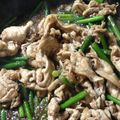 mm0905's cooksnap of when they made ちび達大好き★豚肉とにんにくの芽炒め♪.