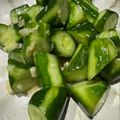 TeaChan214's cooksnap of when they made 本格的なキュウリのニンニクあえ.