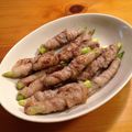 うさどろ's cooksnap of when they made 豚バラのクルクルアスパラ♪.