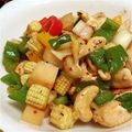 雪乃麻子's cooksnap of when they made ◆◇鶏とカシューナッツの塩炒め◇◆.