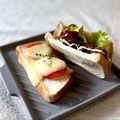 かっちゃん杉's cooksnap of when they made 朝食に♪唐揚げでサンドイッチ.