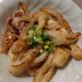 コッコちゃんのママ's cooksnap of when they made 旨★ちくわの塩辛チーズ.