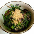 ポーレ's cooksnap of when they made しけた味海苔救済★ほうれん草の海苔和え.