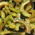 ya_yo_yi's cooksnap of when they made 夏バテ解消★ゴーヤの味付け海苔和え.