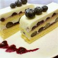 ぼーう's cooksnap of when they made ブルーベーリーのレアチーズケーキ.