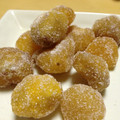 ぶんたもも's cooksnap of when they made ひとくちサイズの秋の味覚☆甘栗納豆.