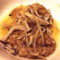 ふかちゃ's cooksnap of when they made 牛こまハンバーグ☆和風きのこあん.