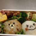 ももたん205's cooksnap of when they made ♡LINEムーン＆ブラウン弁当♡.