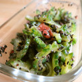 まきーころ's cooksnap of when they made ゴーヤの梅かつお和え.