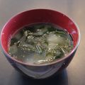 スタイリッシュママ's cooksnap of when they made 顆粒だしだけ！即席わかめのお吸い物☆.