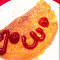季喜's cooksnap of when they made 超絶☆簡単♪オムライス？！オムライツ！！.