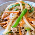 あっちゃんキッチン♪'s cooksnap of when they made 簡単に♪春雨と豚ひき肉のピリ辛炒め.
