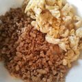 いちご母's cooksnap of when they made 簡単鶏そぼろ.