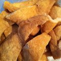 mirucoro's cooksnap of when they made 油揚げの甘辛煮☆油抜きも電子レンジで！.