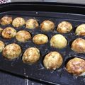 りんご1217's cooksnap of when they made 山芋入り★たこ焼き.
