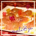 mali＠ju's cooksnap of when they made 生ハム＆スイカ.