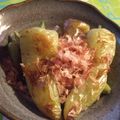 カバゴン's cooksnap of when they made 焼きバナナピーマン.