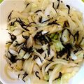 ちゃる吉's cooksnap of when they made ひじきと白菜と玉ねぎのサラダ.
