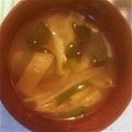 キムチキムチキムチ's cooksnap of when they made もやしと薄揚げの味噌汁.