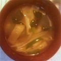 キムチキムチキムチ's cooksnap of when they made もやしと薄揚げの味噌汁.
