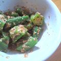 ciao1's cooksnap of when they made オクラのごまあえ.