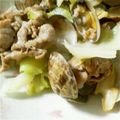 おさかな♡ママン's cooksnap of when they made あさりとキャベツ 豚バラ肉の酒蒸し.