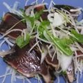 きらり流れ星's cooksnap of when they made かつおのたたきサラダ.