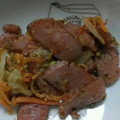 おろくにける's cooksnap of when they made ソーセージと野菜の粒マスタード炒め.