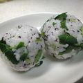 stw's cooksnap of when they made いつものおにぎりに☆三つ葉ちゃん☆.