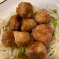 clover55's cooksnap of when they made お弁当に！節約☆豚こまボールの照り焼き.