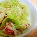 MofeMofee's cooksnap of when they made 簡単＊キャベツとかにかまの和え物.