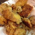 kiyo0120's cooksnap of when they made サクサク鰹フライ.