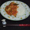 ぼたぼた's cooksnap of when they made 鶏肉とカラフル野菜のトマトクリーム煮込み.
