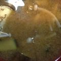 あかぷり's cooksnap of when they made 夏のみそ汁(茄子・茗荷・あぶらあげ).