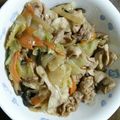 湊斗っちのママさん's cooksnap of when they made 中華屋さんの味♪肉野菜炒め.