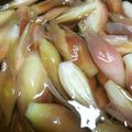 himalin's cooksnap of when they made みょうがの甘酢漬け！箸休めにもピッタリ！.