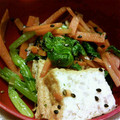 NａTｓｕ's cooksnap of when they made ほうれん草と厚揚げの黒胡麻和え.