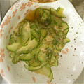 さなもーたん's cooksnap of when they made きゅうりと蟹の酢の物.