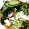 貴美貴美's cooksnap of when they made たこ・きゅうり・わかめのピリ辛酢の物.