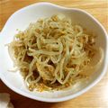 太巻きたまご's cooksnap of when they made もやしのナムル♪.