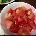 ぽっちぽっちぽっち's cooksnap of when they made 【あと一品欲しい時】トマト＋めんつゆで！.