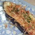 きらり流れ星's cooksnap of when they made レンジで簡単☆蒸しなすのおかか和え♪.