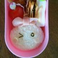 彩良梨ママ's cooksnap of when they made 簡単キャラ弁♪ほっぺちゃん.