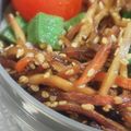 めかにか's cooksnap of when they made 基本のきんぴらごぼう♪.