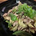 toici's cooksnap of when they made なすと豚のしょうが焼き風。.