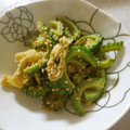 チョコチョコかえる's cooksnap of when they made ゴーヤと油揚げの味噌炒め.