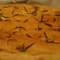 ｒｏｂｉｒｏｂｉ's cooksnap of when they made レストランのFocaccia.