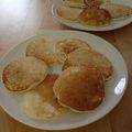 ekw817's cooksnap of when they made ☆アレルギーっこも食べたいパンケーキ☆.