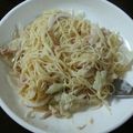 進ママ's cooksnap of when they made 和風☆ツナマヨパスタ☆.